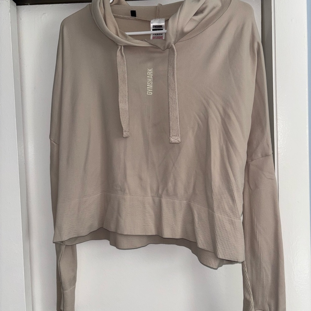 Gymshark Women's Beige Hoodie